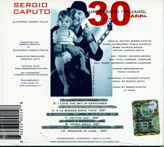 Un Sabato italiano 30 - CD Audio di Sergio Caputo - 2