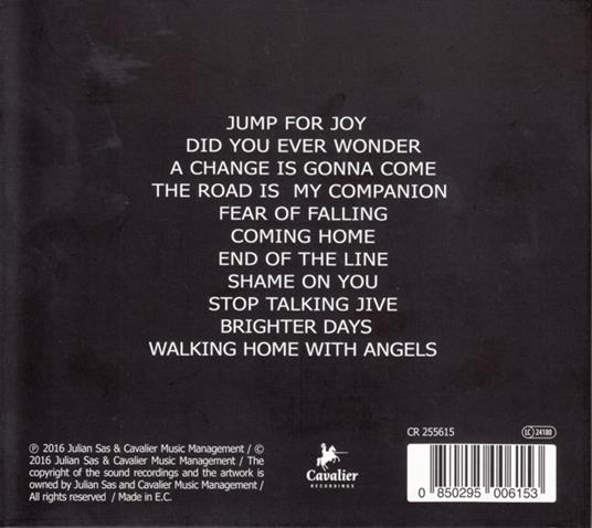 Coming Home - CD Audio di Julian Sas - 2