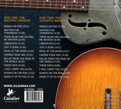 Electracoustic - CD Audio di Julian Sas - 2