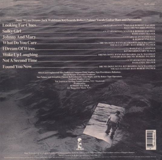 Clues (Limited Edition) - CD Audio di Robert Palmer - 2