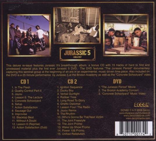 11th Anniversary - CD Audio + DVD di Jurassic 5 - 2