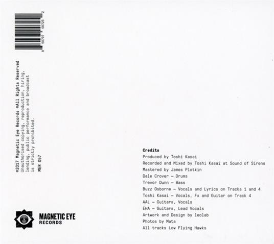 Genkaku - CD Audio di Low Flying Hawks - 2