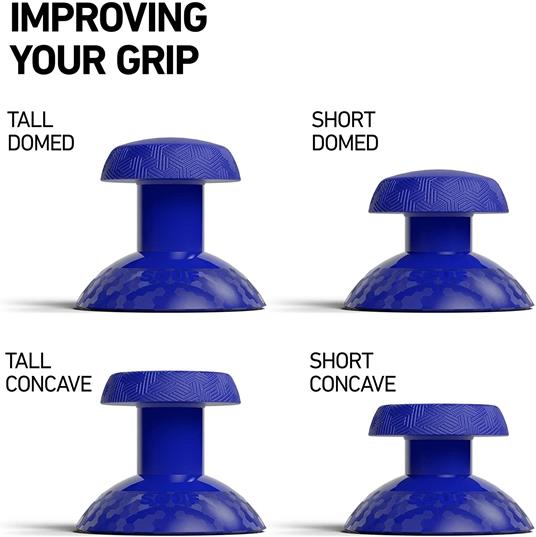 SCUF Instinct Pacchetto da 4 analogici intercambiabili, joystick sostitutivi solo per il controller ad alte prestazioni SCUF Instinct Pro per Xbox Series X S - Blu - 3