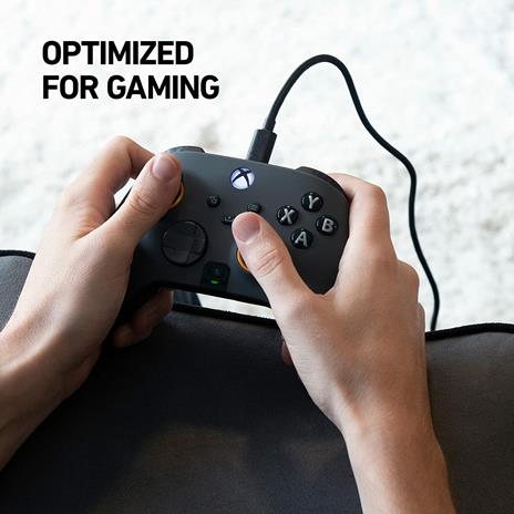SCUF Cavo Intrecciato USB-C – USB Type C da 3.6 Metri per la Connessione e la Carica dei Controller per Xbox, dei Controller per PS5 e Smartphone, Grigio Chiaro - 4