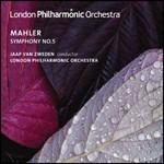 Sinfonia n.5 - CD Audio di Gustav Mahler,London Philharmonic Orchestra,Jaap van Zweden