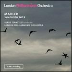 Sinfonia n.8 - CD Audio di Gustav Mahler,London Philharmonic Orchestra,Klaus Tennstedt