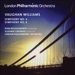 Sinfonia n.4 & 8 - CD Audio di Ralph Vaughan Williams
