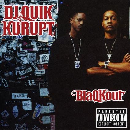 Dj Quik & Kurupt - Blaqkout - CD Audio