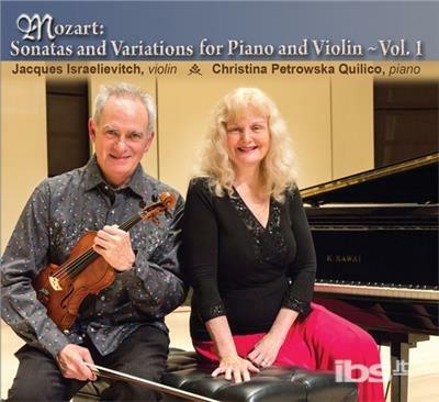 Sonatas & Variations For Piano & Violin Vol.1 - CD Audio di Wolfgang Amadeus Mozart