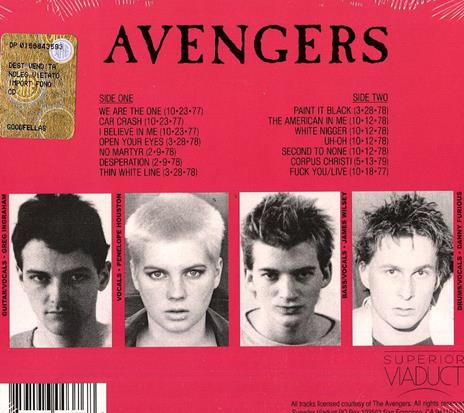Avengers - CD Audio di Avengers - 2
