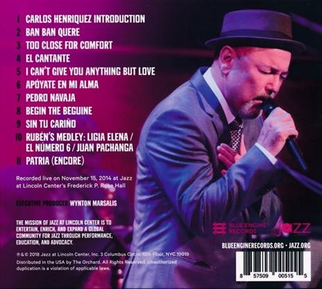 Una noche con Ruben Blades - CD Audio di Wynton Marsalis,Ruben Blades,Jazz at Lincoln Center Orchestra - 2