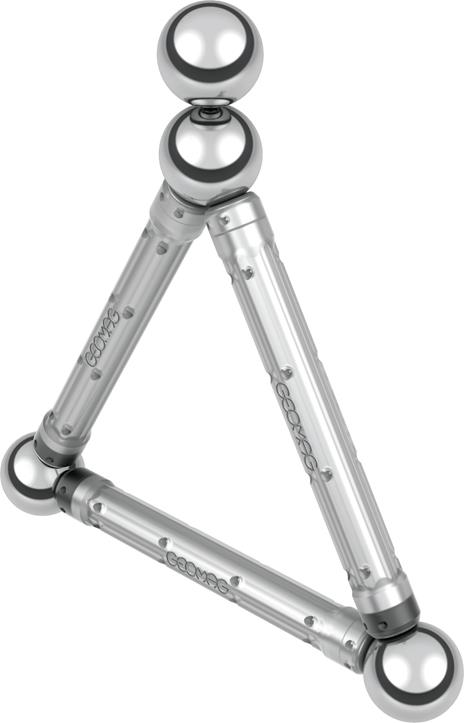 Geomag Pro-L GM016 giocattolo magnetico al neodimio 7 pezzo(i) Argento - 6
