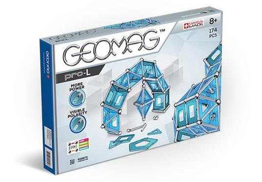 Geomag Pro-L 174 pcs giocattolo magnetico al neodimio 174 pezzo(i) Multicolore