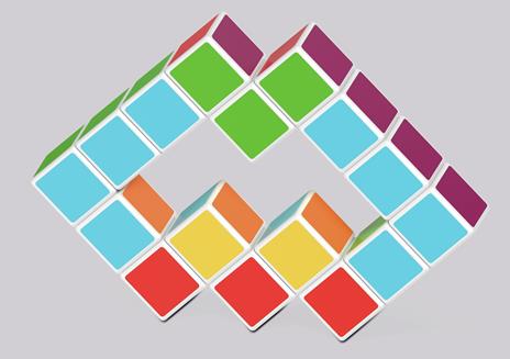 Magicube. Free Building 16 Cubes - 9