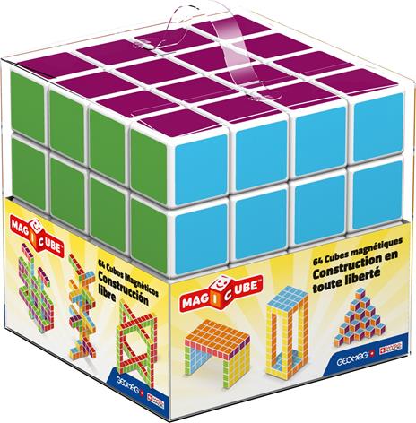 Geomag 129. Magicube. Free Building 64 Cubes - 4