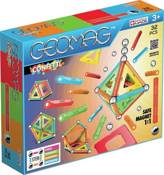 Geomag Confetti 32 Pcs Toys