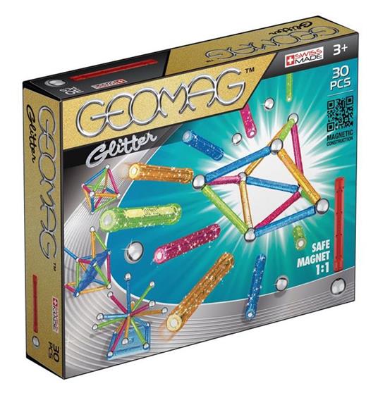 Geomag Color Glitter. 30 pezzi - 2