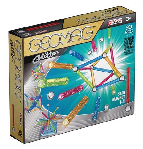 Geomag Color Glitter. 30 pezzi