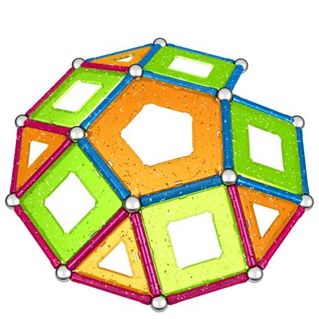 Geomag Panels Glitter. 68 pezzi - 6