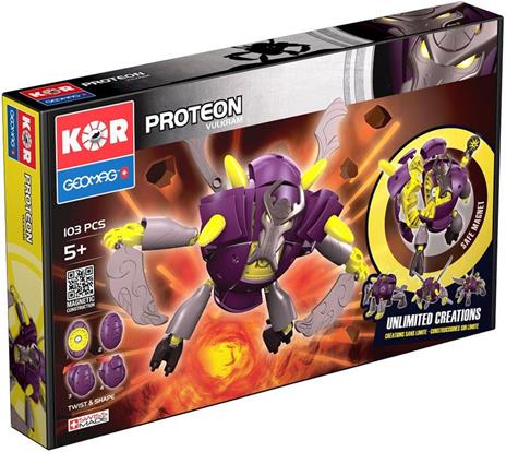 Kor Geomag. Proteon Vulkram. 103 pezzi