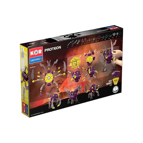 Kor Geomag. Proteon Vulkram. 103 pezzi - 4