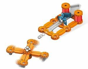 Geomag Mechanics GM771 giocattolo magnetico al neodimio 95 pezzo(i) Blu Arancione Rosso Argento - 5