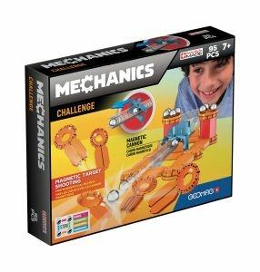 Geomag Mechanics GM771 giocattolo magnetico al neodimio 95 pezzo(i) Blu Arancione Rosso Argento - 6