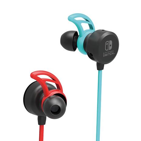 HORI Auricolari In-Ear Rosso-Blu SWI