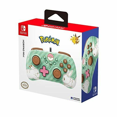 Hori HORIPAD Mini Marrone, Verde, Rosa Gamepad Nintendo Switch