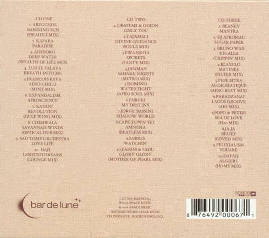 Bardelune. Afro Lounge - CD Audio - 2