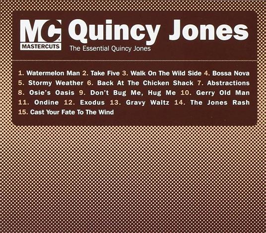 Mastercuts - CD Audio di Quincy Jones