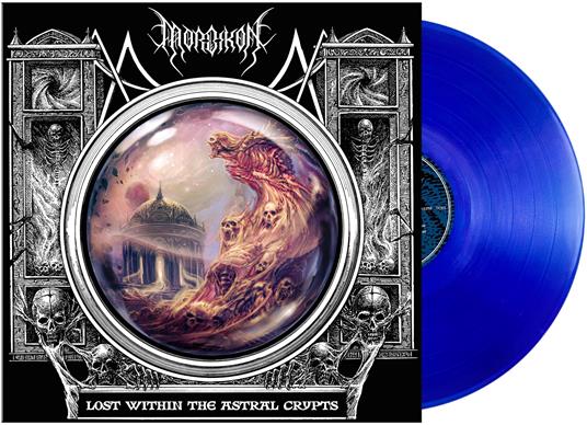 Lost Within The Astral Crypts (Blue Vinyl) - Vinile LP di Morbikon