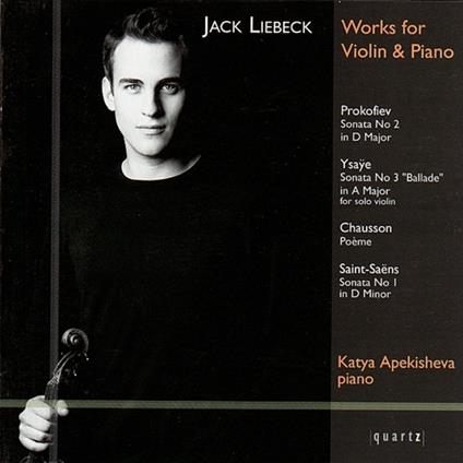 Works For Vn & Pno - CD Audio di Jack Liebeck