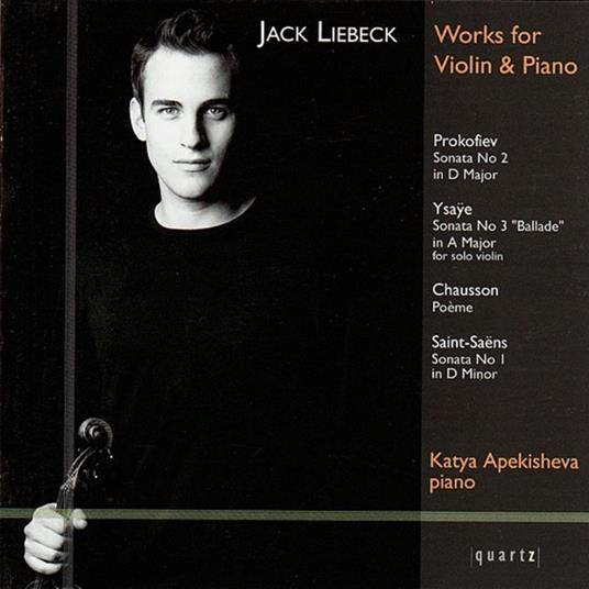 Works For Vn & Pno - CD Audio di Jack Liebeck