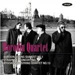 Quartetti per archi - CD Audio di Igor Stravinsky,Alexander Borodin,Nikolai Myaskovsky,Borodin String Quartet