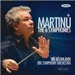 Sinfonie complete - CD Audio di Bohuslav Martinu,BBC Symphony Orchestra,Jiri Belohlavek