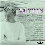 Songs vol.1 - CD Audio di Benjamin Britten