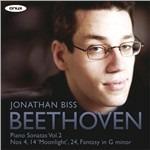 Sonate per pianoforte vol.2 - CD Audio di Ludwig van Beethoven,Jonathan Biss