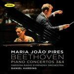 Concerti per pianoforte n.3, n.4 - CD Audio di Ludwig van Beethoven,Maria Joao Pires,Daniel Harding,Swedish Radio Symphony Orchestra