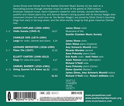 Musica da camera americana - CD Audio di Aaron Copland,James Ehnes - 2