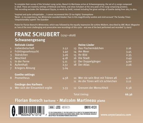 Schwanengesang D957 - CD Audio di Franz Schubert - 2