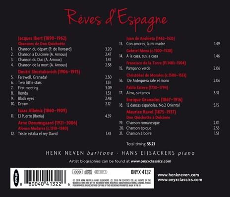 Chansons de Don Quichotte - CD Audio di Jacques Ibert - 2