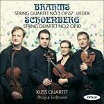 Quartetti per archi - CD Audio di Johannes Brahms,Arnold Schönberg