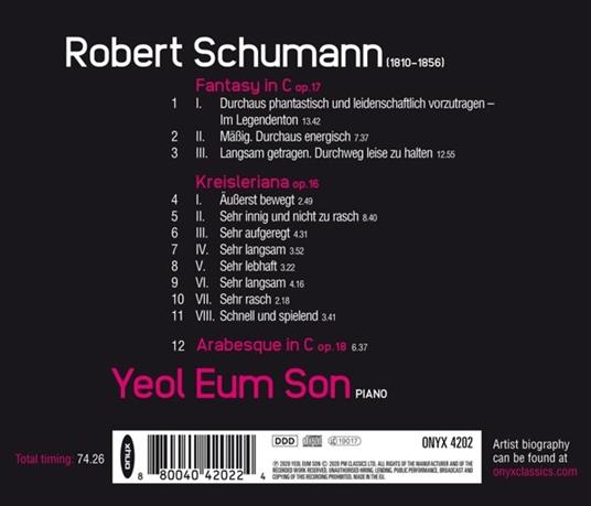 Yeol Eum Son plays Schumann - CD Audio di Robert Schumann - 2
