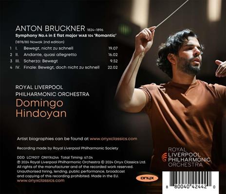 Symphony No. 4 Romantic - CD Audio di Anton Bruckner - 2