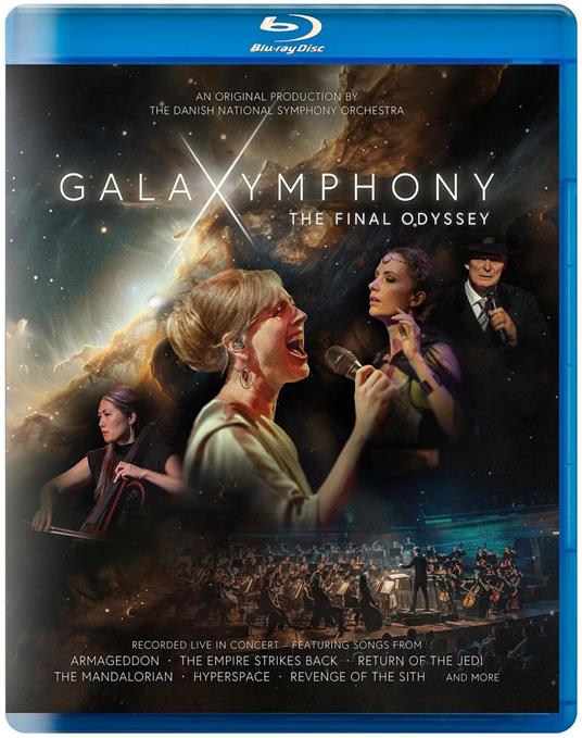 Galaxymphony. The Final Odyssey (Blu-ray) - Blu-ray di Danish National Symphony Orchestra