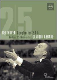 Ludwig van Beethoven. Symphonies 2 & 5 (DVD) - DVD di Ludwig van Beethoven,Claudio Abbado,Berliner Philharmoniker