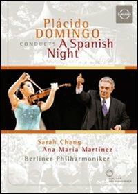Placido Domingo. Placido Domingo Conducts a Spanish Night (DVD) - DVD di Placido Domingo,Ana Maria Martinez,Sarah Chang,Berliner Philharmoniker