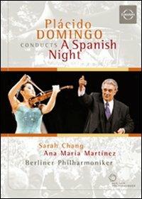 Placido Domingo. Placido Domingo Conducts a Spanish Night (DVD) - DVD di Placido Domingo,Ana Maria Martinez,Sarah Chang,Berliner Philharmoniker