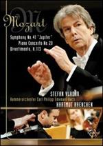 Wolfgang Amadeus Mozart. Symphony No. 40, Piano Concerto No. 20... (DVD)